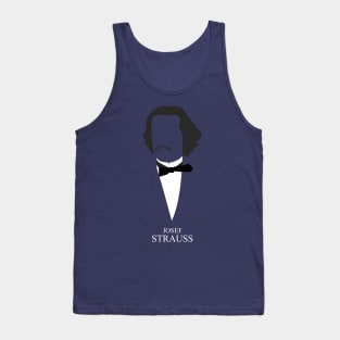 Josef Strauss - Minimalist Portrait Tank Top